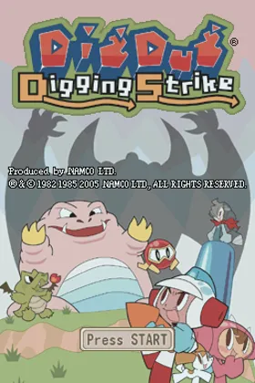 Dig Dug - Digging Strike (USA) screen shot title